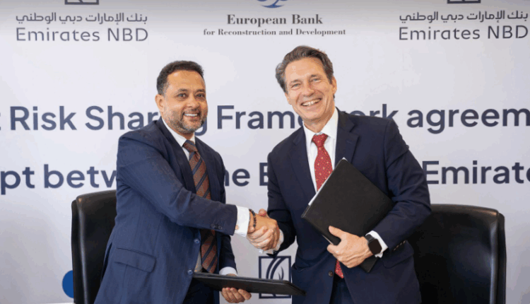 الإمارات دبي الوطني مصر يوقع اتفاقية تسهيلات لمشاركة المخاطر مع EBRD