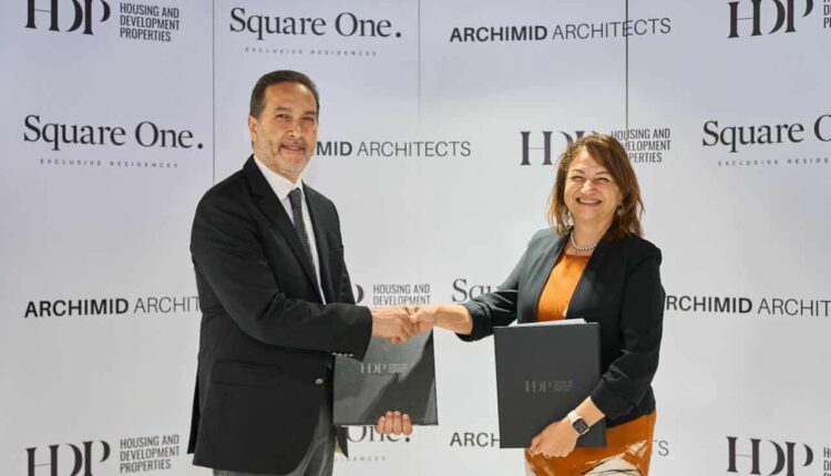 التعمير والإسكان العقارية تتعاون مع Archimid Architects لتنفيذ مشروع “Square One Exclusive Residences“