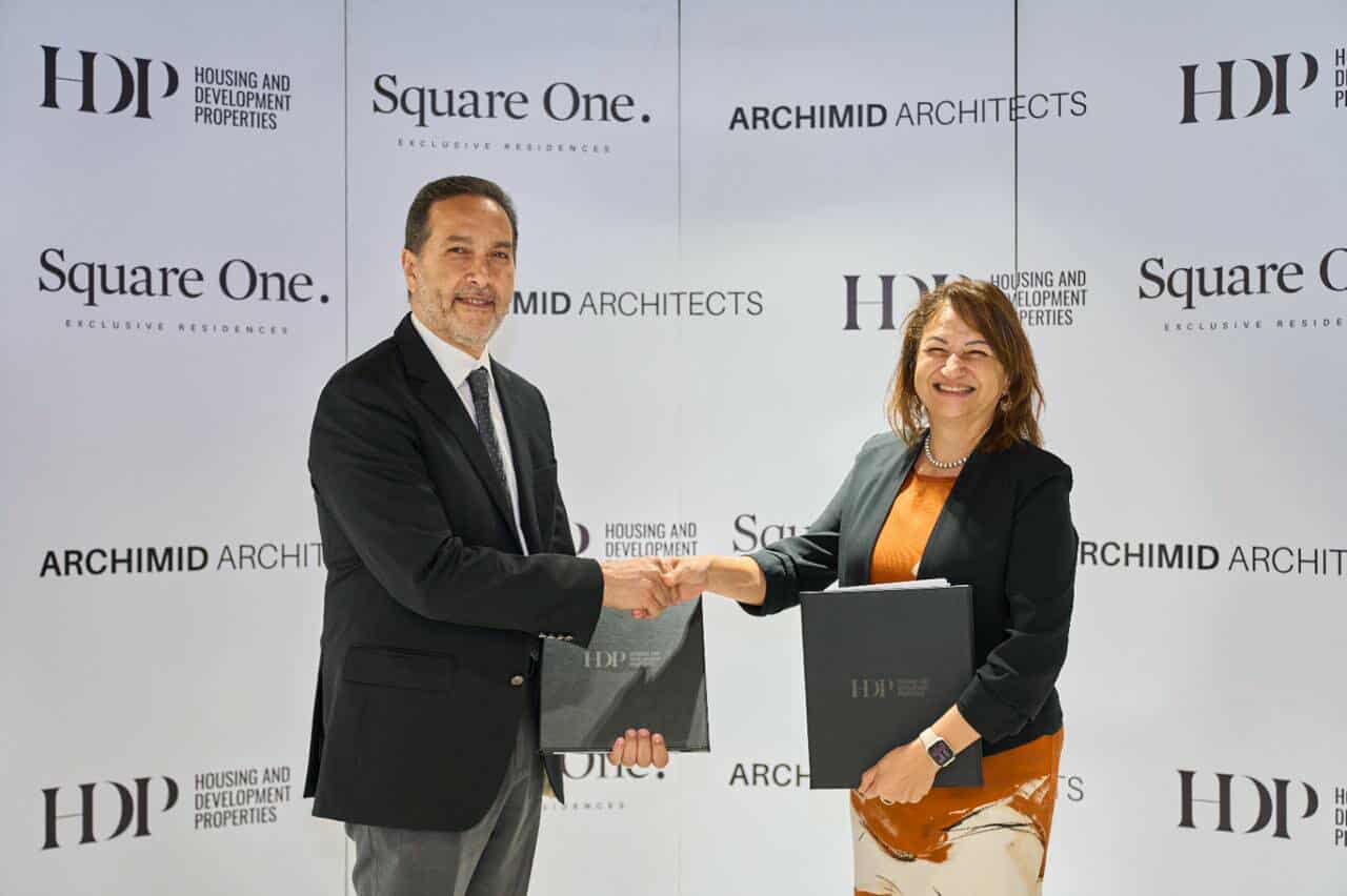 التعمير والإسكان العقارية تتعاون مع Archimid Architects لتنفيذ مشروع “Square One Exclusive Residences“