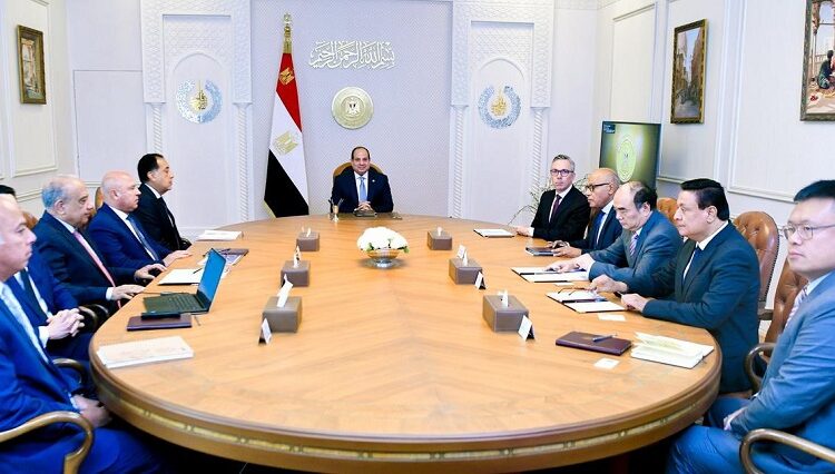 الرئيس السيسي يوجه بتعظيم فرص التعاون مع شركة سكاتك ومجموعة صنجرو