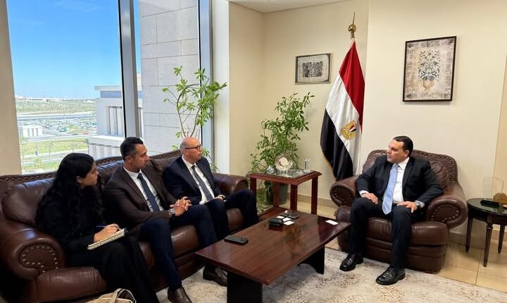 التمثيل التجاري يبحث مع سان جوبان مضاعفة صادراتها من مصر إلى أفريقيا لتصل إلى 120 مليون يورو سنويا