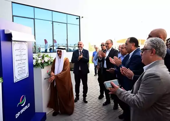 باستثمارات 85 مليون دولار.. افتتاح مستودع موانئ دبي العالمية بالسخنة