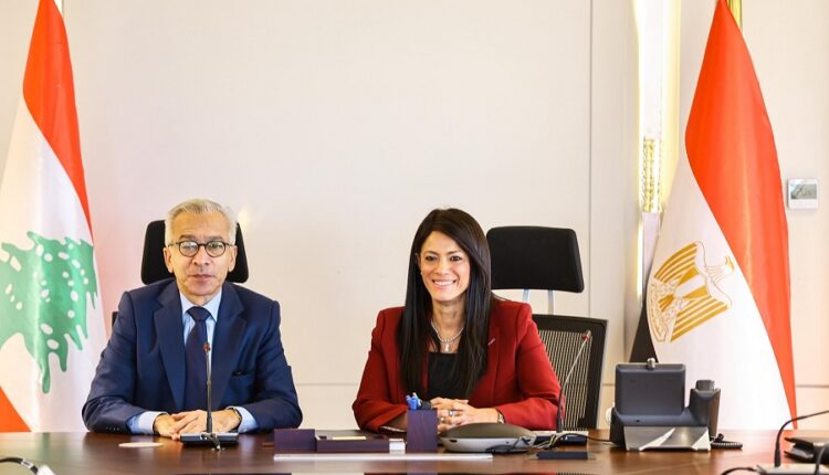 المشاط: تبادل الخبرات مع الجانب اللبناني في رسم السياسات الاقتصادية والتنموية والتعاون الدولي