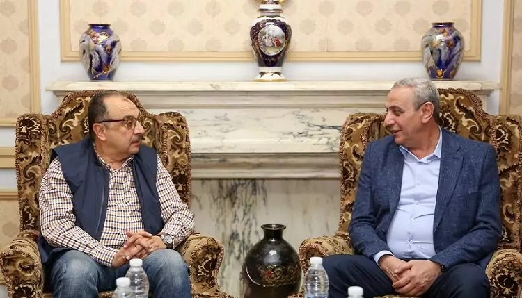 وزير قطاع الأعمال العام يلتقي محافظ الغربية في مستهل زيارته لشركة مصر للغزل والنسيج