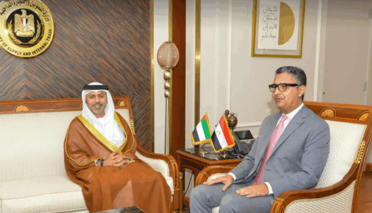 وزير التموين: فرصة أمام الاستثمارات الإماراتية في الصوامع والمناطق اللوجيستية ومنافذ التجزئة
