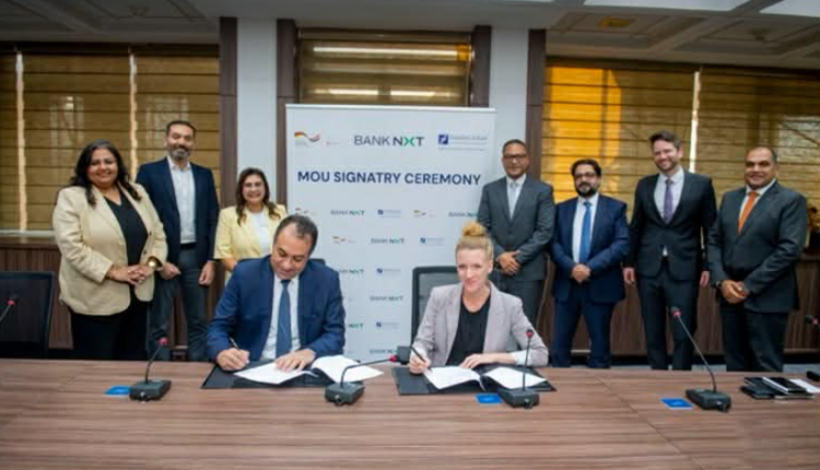 بنك نكست يوقع مذكرة تفاهم دولية لدعم التحول المناخي والتمويل المستدام