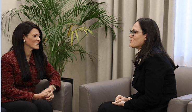 المشاط: منفتحون على تبادل الخبرات ونقل التجربة المصرية في مجال التخطيط للجانب الألباني