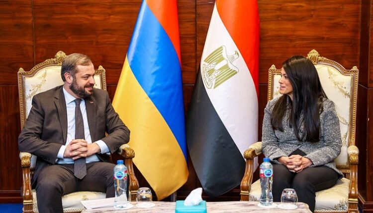 المشاط: نتطلع لشراكات أوسع مع أرمينيا لزيادة معدلات التبادل التجاري والاستثمارات المشتركة