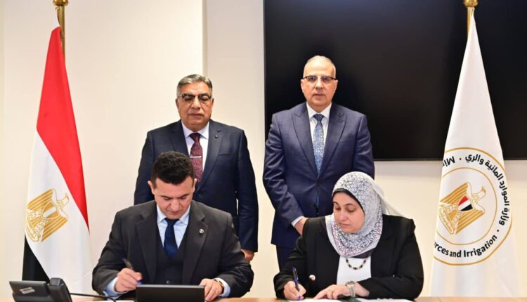 توقيع بروتوكول تعاون مشترك بين وزارة الري ومحافظة الدقهلية