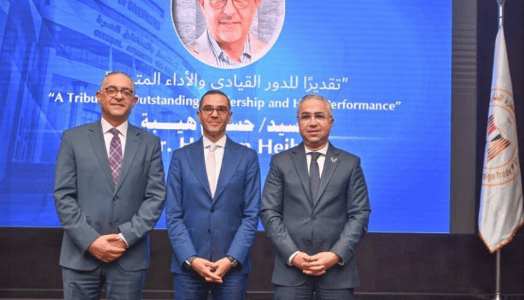 وزير الاستثمار يوجه الشكر للمهندس حسام هيبة بعد انتهاء فترة عمله بالهيئة