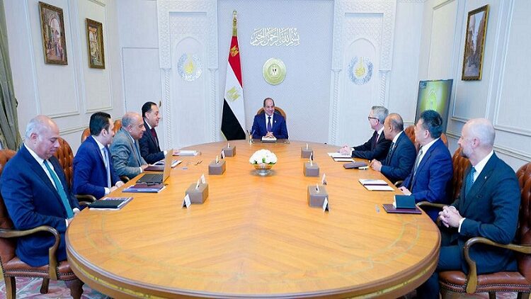 الرئيس السيسي يبحث مع قيادات سكاتك وإنفجين تعزيز استثمارات الطاقة المتجددة