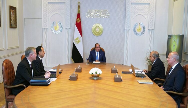 الرئيس السيسي يوجه بسداد كامل مستحقات شركات البترول الأجنبية