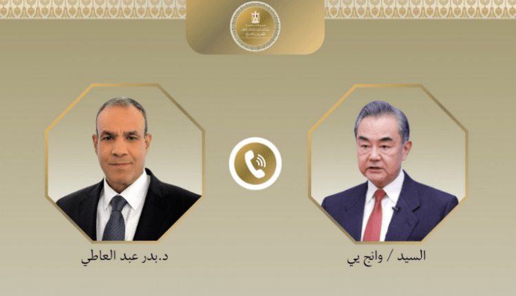 مصر والصين تدعوان لتكثيف الجهود الدولية لاحتواء التصعيد