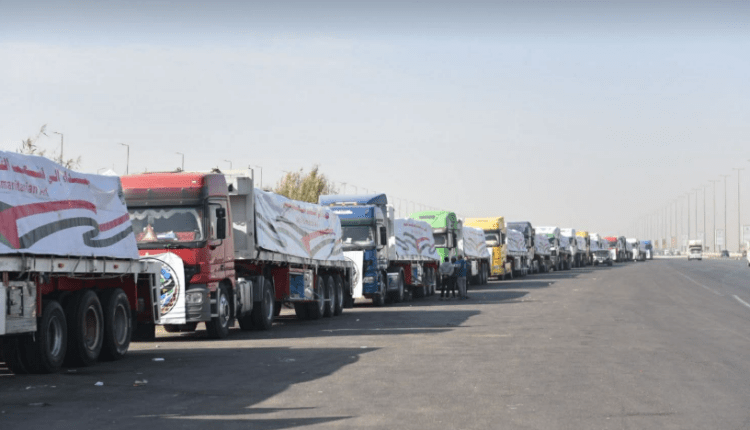 التموين: إطلاق القافلة 16 من المساعدات العاجلة إلى غزة بالتعاون مع هيئة الإغاثة الكاثوليكية