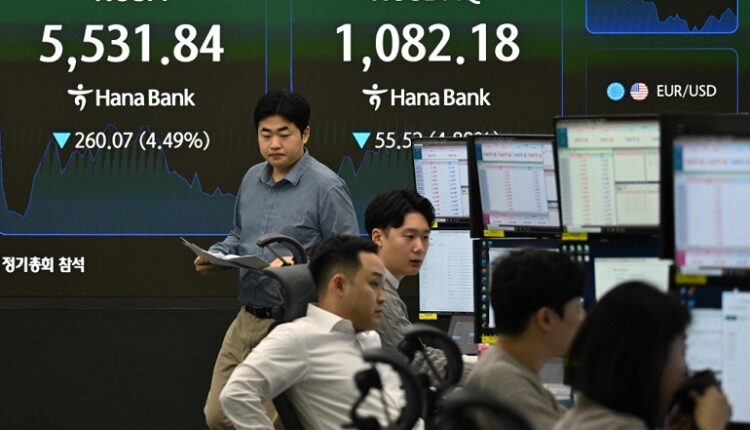 مؤشر كوسبي الكوري الجنوبي يسجل أسوأ تراجع يومي في تاريخه بأكثر من 12%