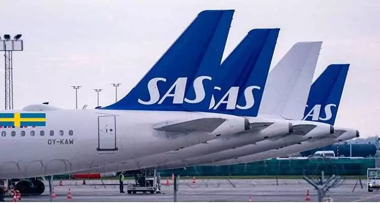 شركة الطيران الأوروبية ساس تلغي 1000 رحلة بسبب ارتفاع أسعار الوقود