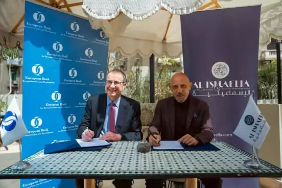 الإسماعيلية للاستثمار العقاري تحصل على تمويل من الأوروبي لإعادة الإعمار لدعم تطوير الأصول التراثية