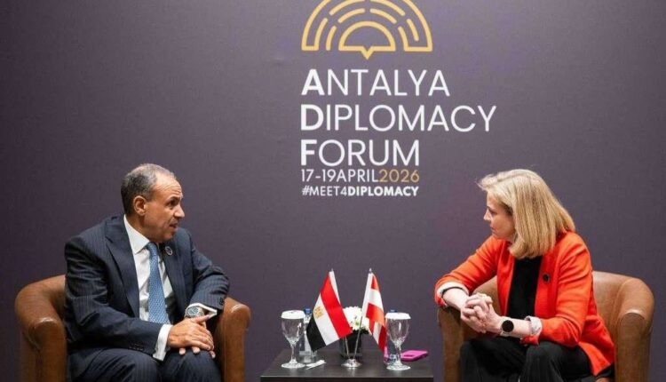 وزير الخارجية يبحث مع نظيرته النمساوية سبل دعم العلاقات الثنائية