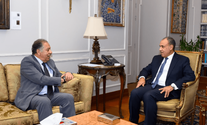 وزير الخارجية يبحث مع شريف الجبلي تعزيز التواجد المصري في القارة الأفريقية