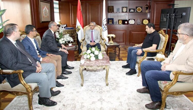 جهاز تنمية التجارة يبحث تسريع تنفيذ 3 مشروعات تجارية ولوجستية ببني سويف
