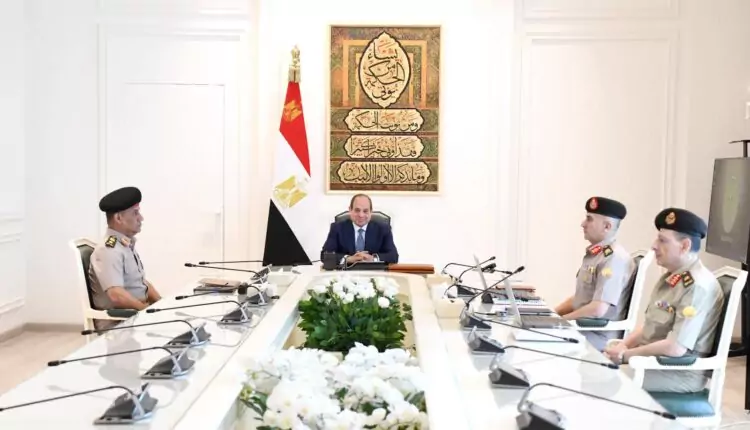 الرئيس السيسي يوجه بسرعة الانتهاء من مشروعات الهيئة الهندسية للقوات المسلحة