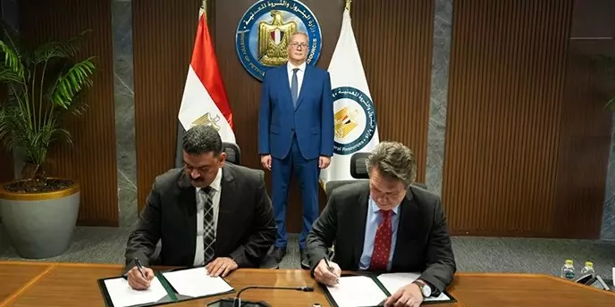 جانب من مراسم توقيع مذكرة التفاهم