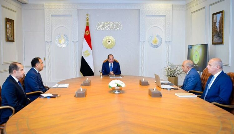 الرئيس السيسي: العمل على تحسين جودة التغذية الكهربائية واستقرار الشبكة القومية