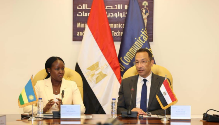 مصر ورواندا تتعاونان في مجالات الذكاء الاصطناعي والتحول الرقمي