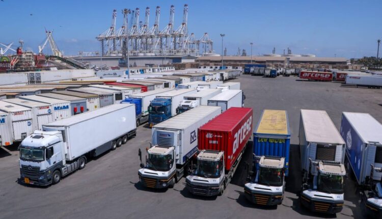 النقل: استمرار خدمة الترانزيت غير المباشر إلى دول الخليج عبر خط الرورو بميناء دمياط