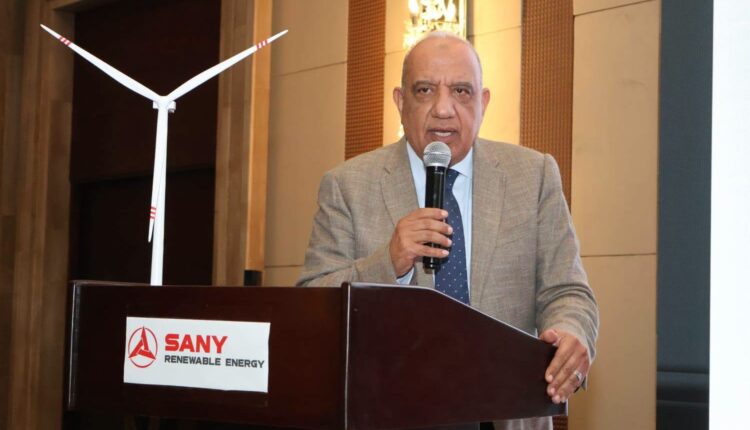وزير الكهرباء يشارك SANY الصينية إطلاق أول مصنع لتوربينات الرياح في مصر