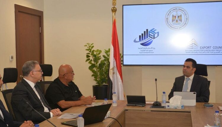 «تنمية الصادرات»: تذليل العقبات التي تواجه قطاع مواد البناء وتعزيز جاهزيته للتوسع